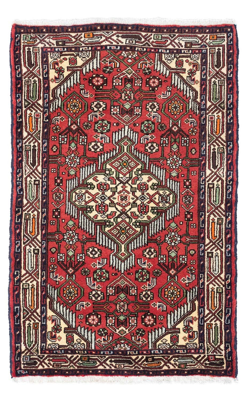 Perserteppich - Nomadic 125 x 80 cm - rot