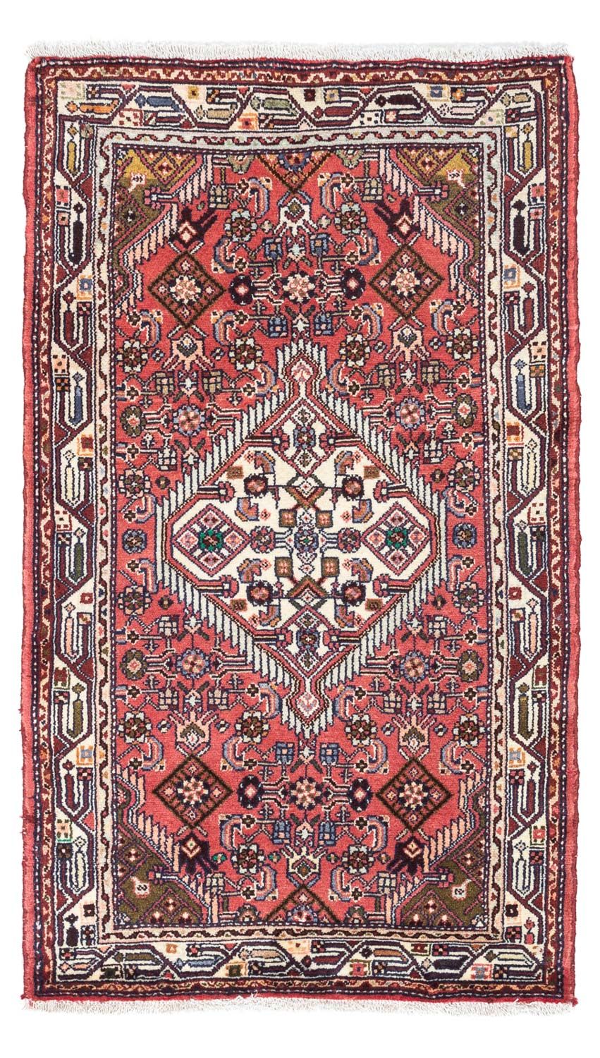 Perserteppich - Nomadic 125 x 80 cm - hellrot