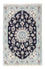 Perserteppich - Nain - Royal 90 x 60 cm - dunkelblau