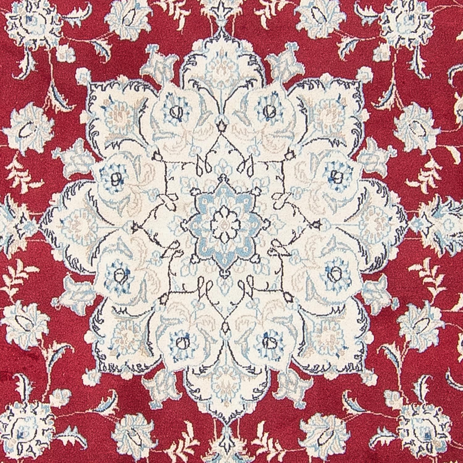 Perserteppich - Nain - Royal 90 x 60 cm - rot