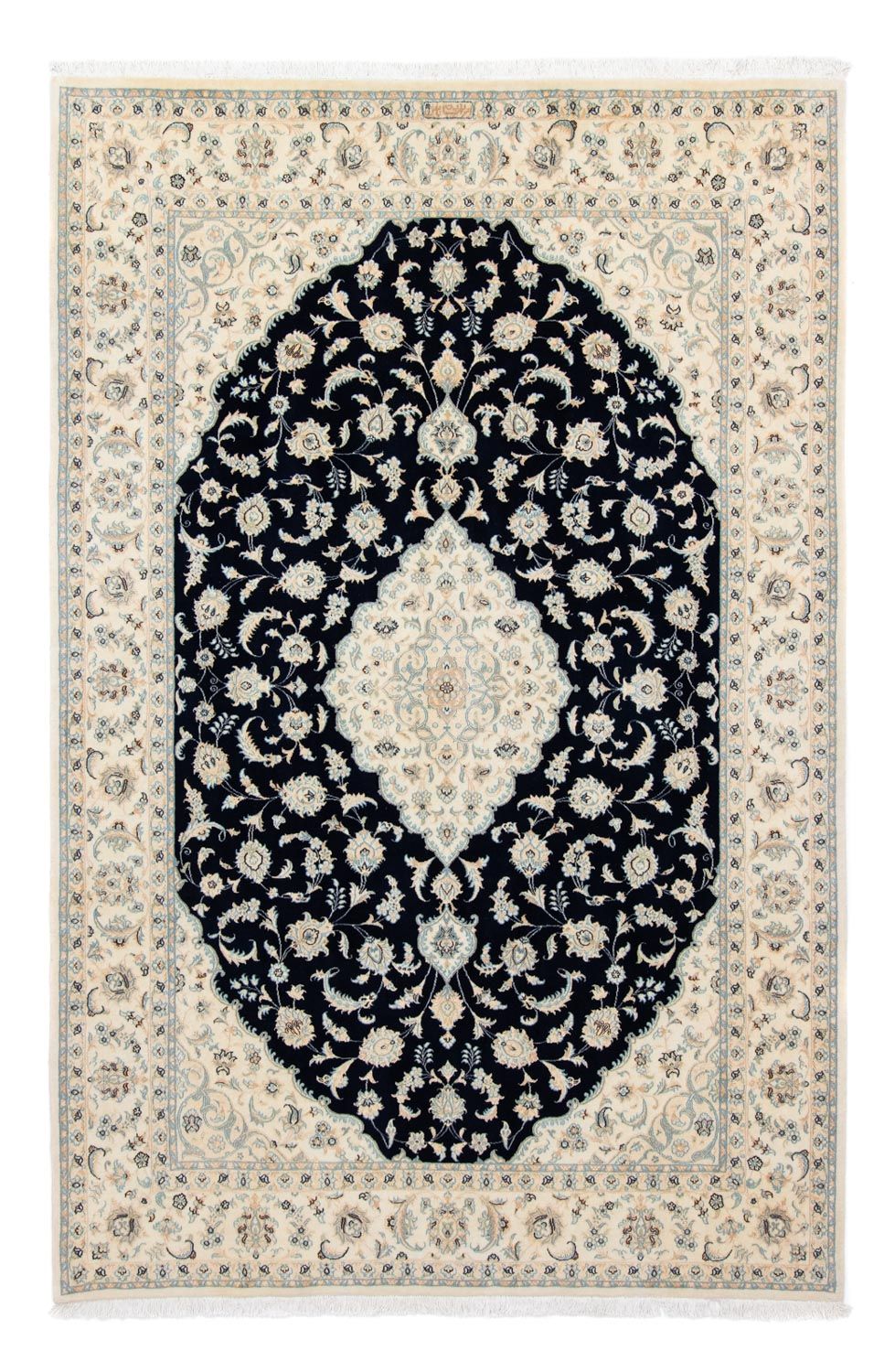 Perserteppich - Nain - Royal 300 x 204 cm - schwarz