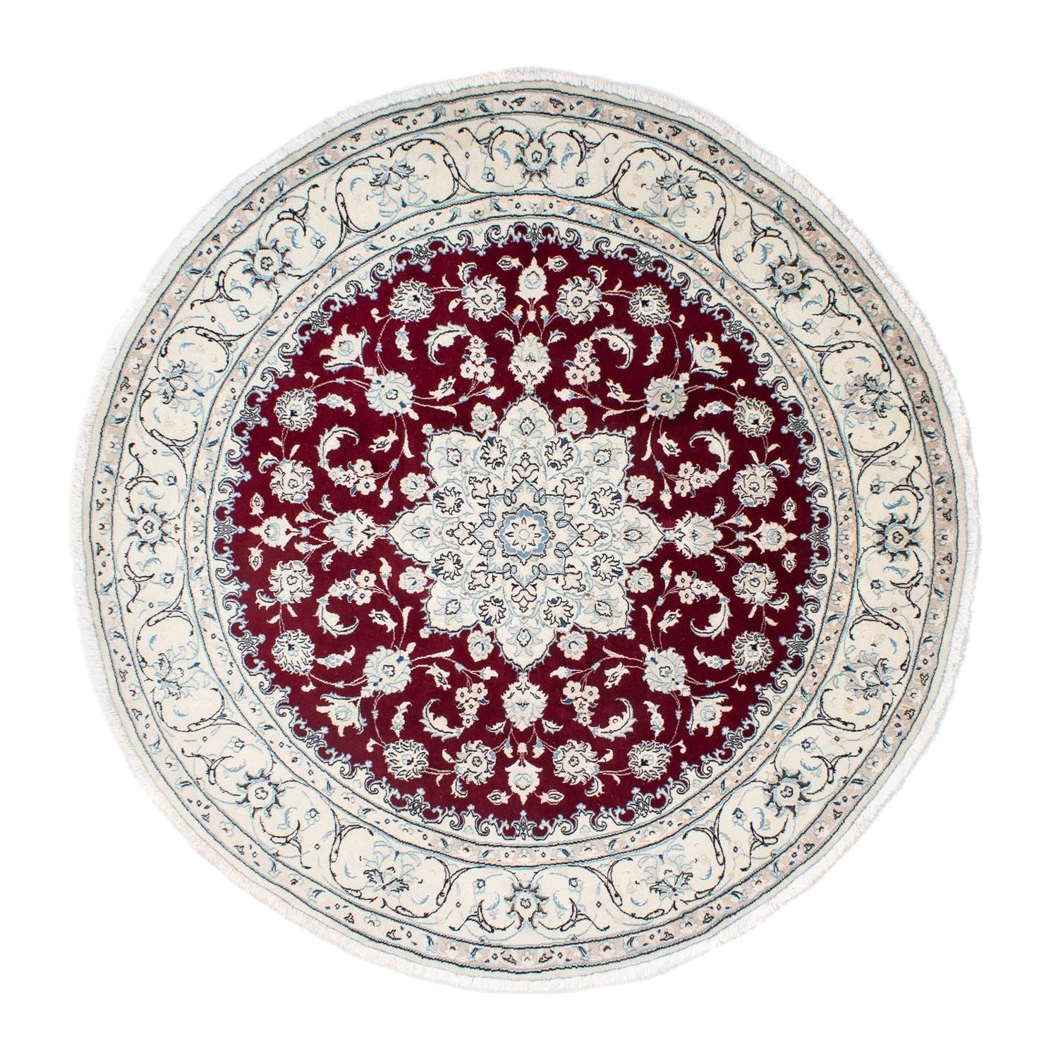 Perserteppich - Nain - Royal 240 x 240 cm Runder Teppich