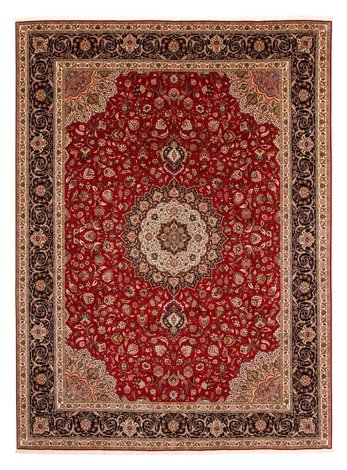 Perserteppich - Täbriz - Royal 396 x 302 cm Wohnzimmer Teppich