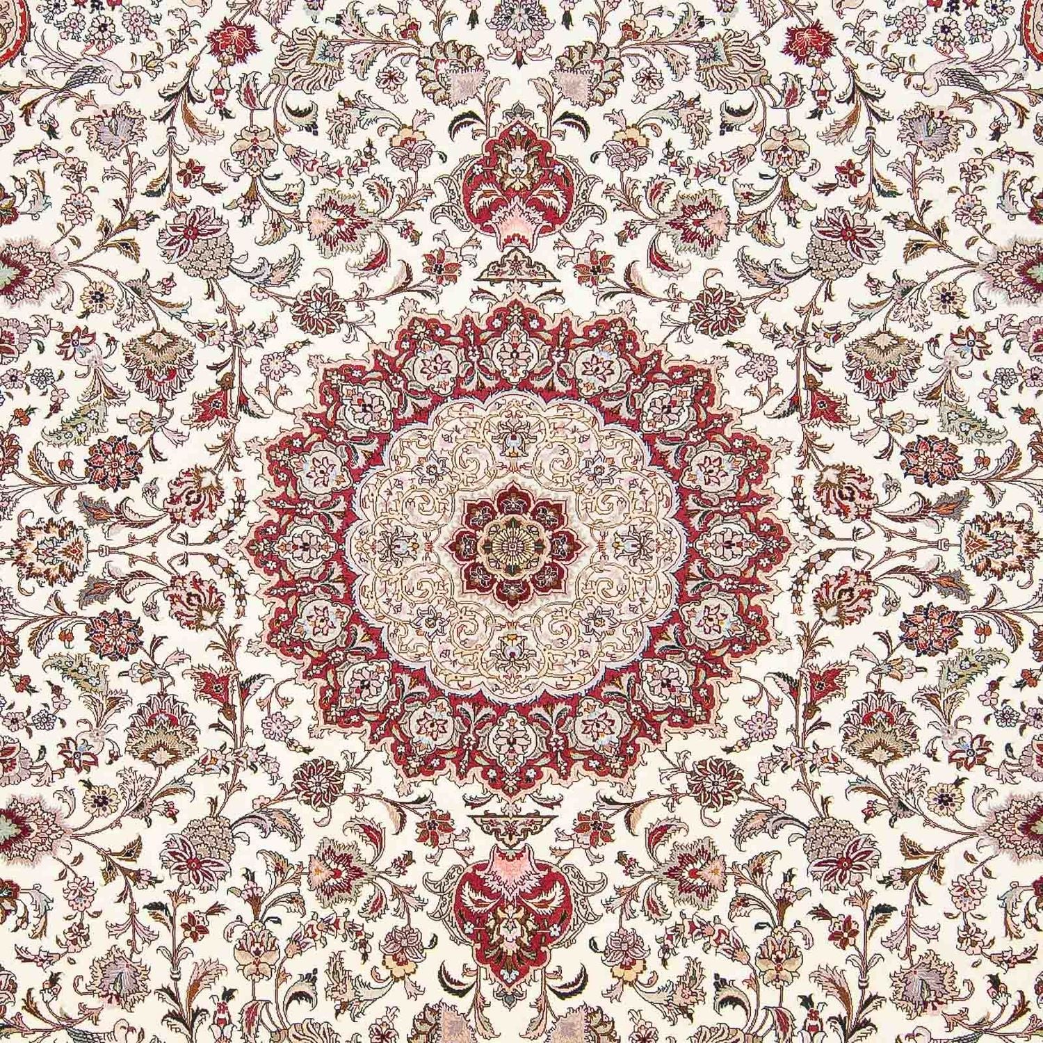 Perserteppich - Täbriz - Royal 299 x 251 cm Wohnzimmer Teppich