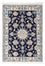 Perserteppich - Nain - Royal 84 x 57 cm - dunkelblau