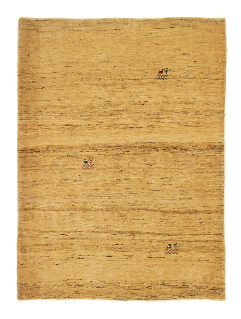 Gabbeh Teppich - Perser 167 x 124 cm - gold