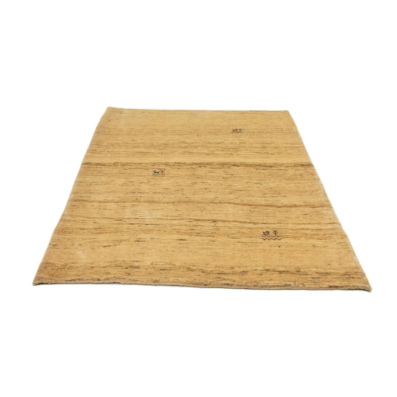 Gabbeh Teppich - Perser 167 x 124 cm - gold