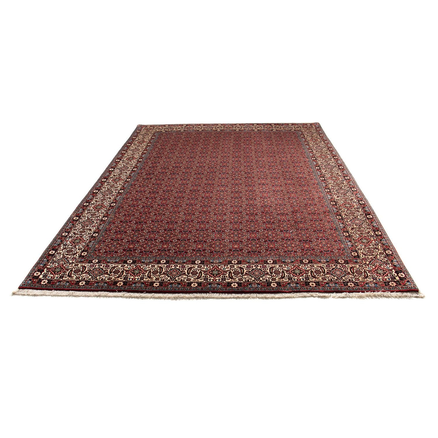Perserteppich - Bidjar 290 x 203 cm - dunkelrot