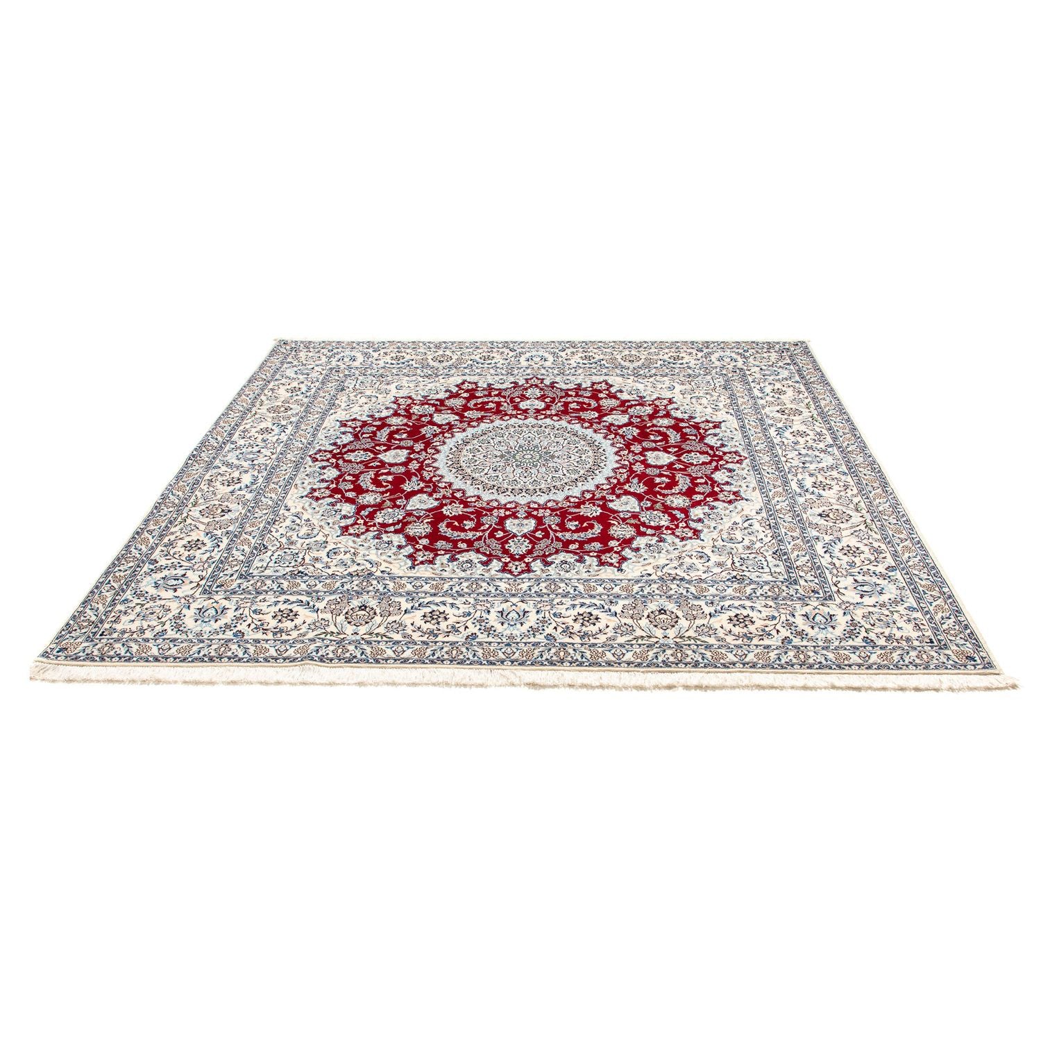 Perserteppich - Nain - Premium 205 x 197 cm Teppich Quadratisch
