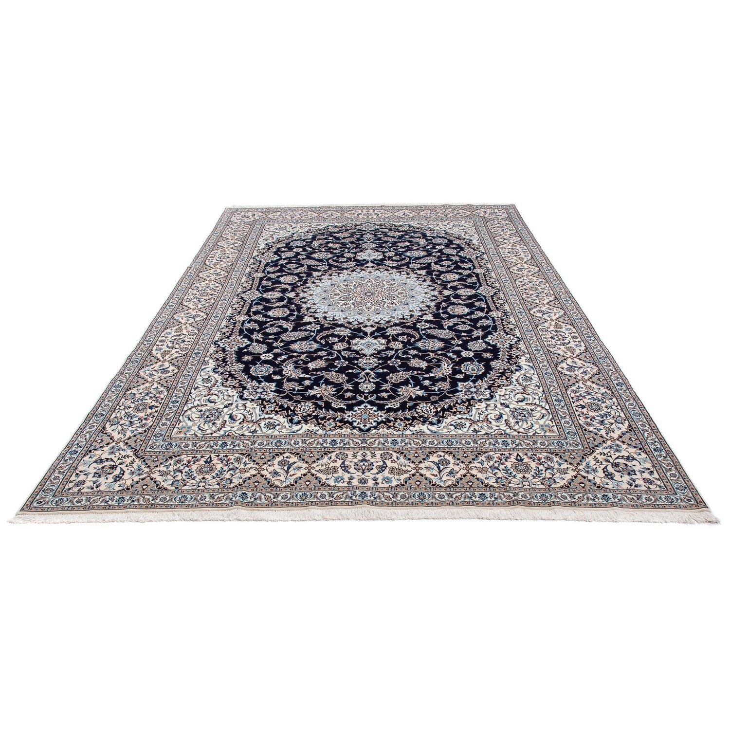 Perserteppich - Nain - Premium 330 x 209 cm Wohnzimmer Teppich