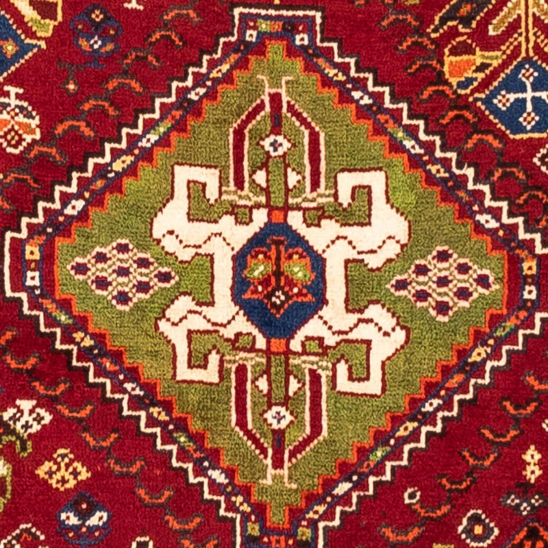 Perserteppich - Nomadic 257 x 173 cm - dunkelrot