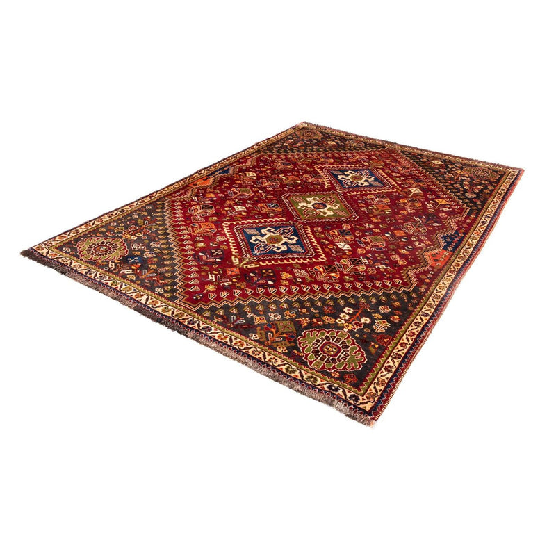 Perserteppich - Nomadic 257 x 173 cm - dunkelrot