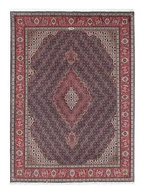 Perserteppich - Täbriz 208 x 146 cm - dunkelblau
