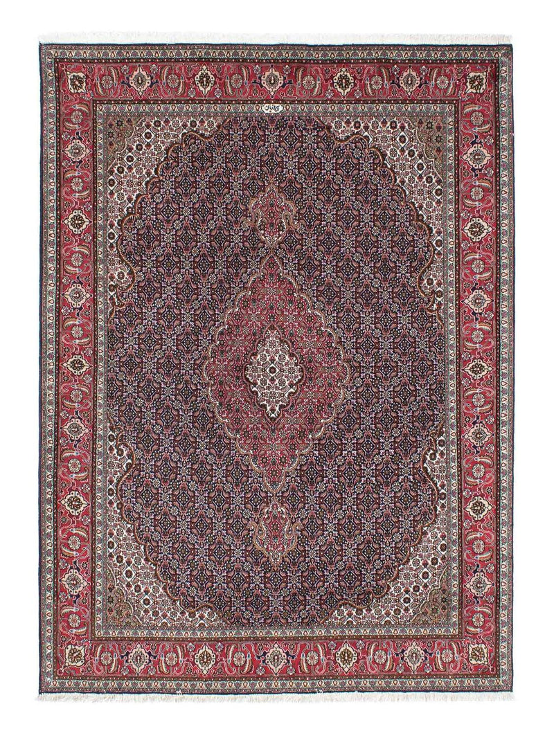 Perserteppich - Täbriz 208 x 146 cm - dunkelblau