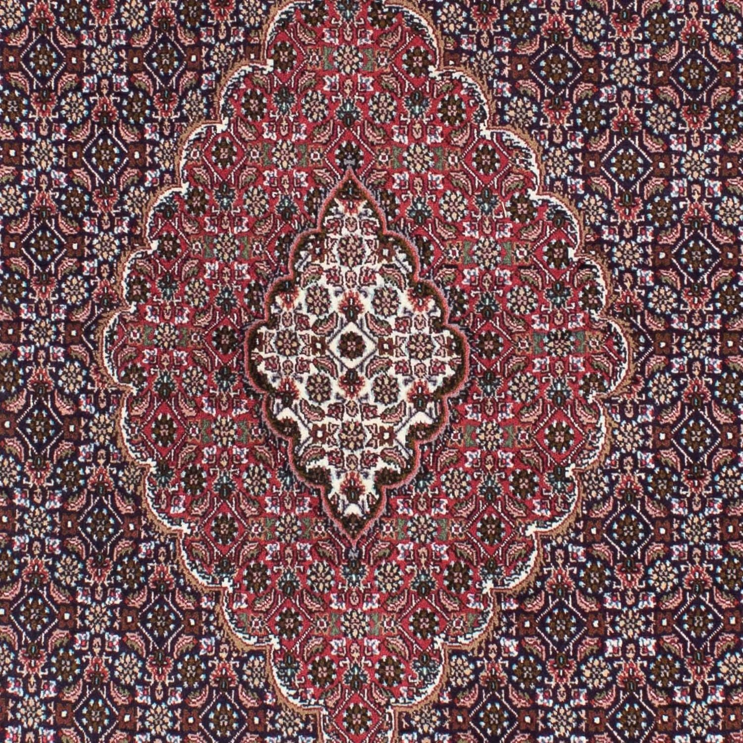 Perserteppich - Täbriz 208 x 146 cm - dunkelblau