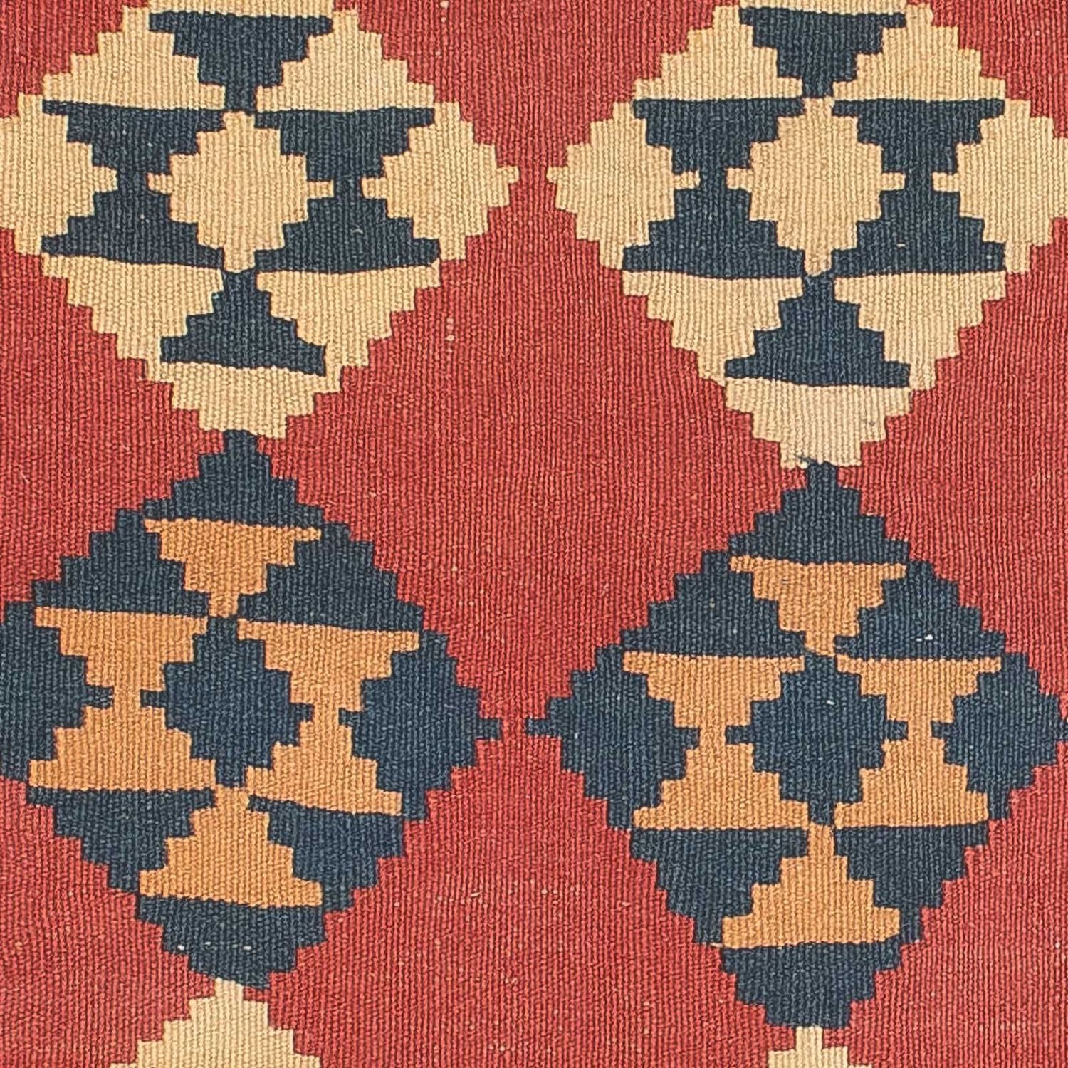Kelim Teppich - Oriental 152 x 87 cm - dunkelrot