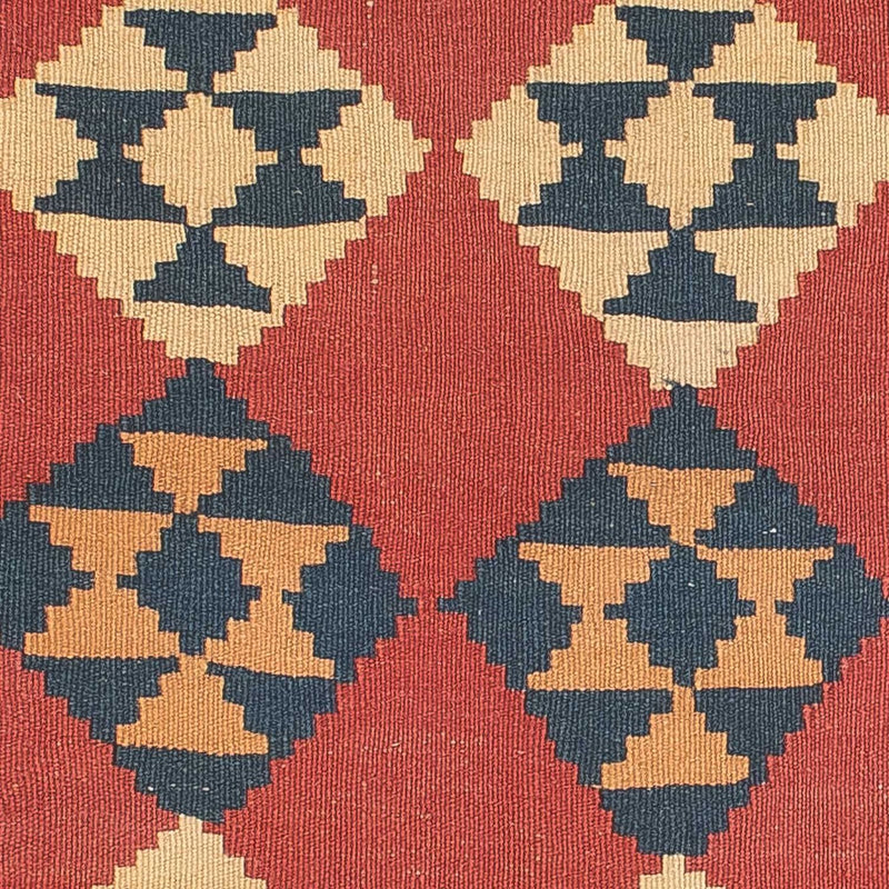 Kelim Teppich - Oriental 152 x 87 cm - dunkelrot