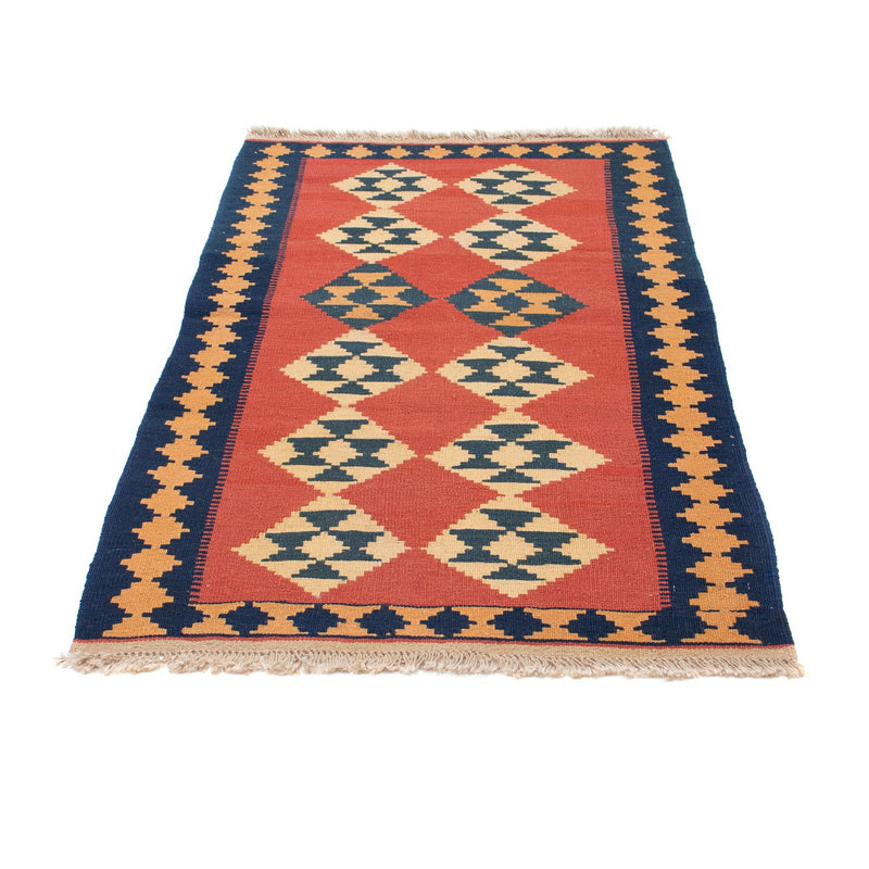 Kelim Teppich - Oriental 152 x 87 cm - dunkelrot
