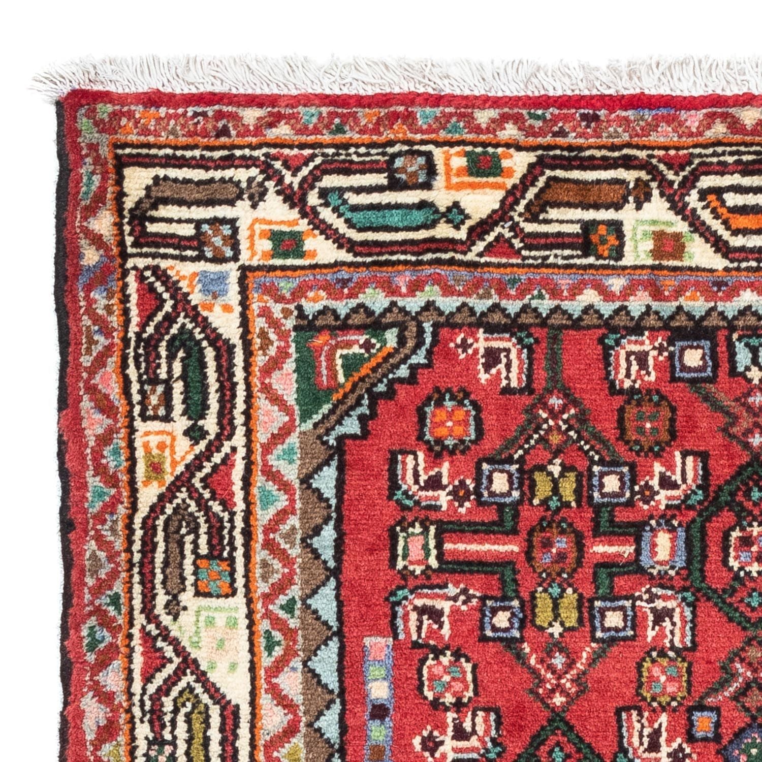 Perserteppich - Nomadic 121 x 82 cm - rot
