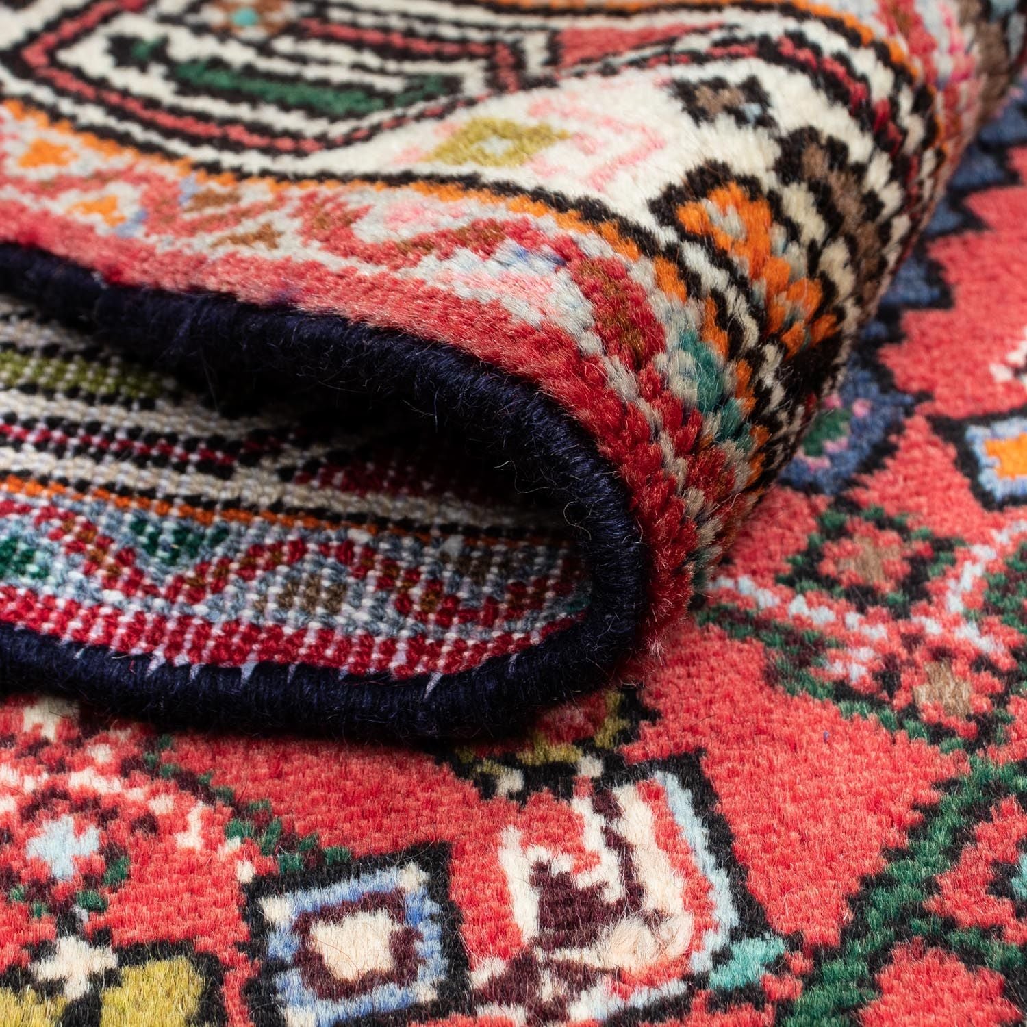 Perserteppich - Nomadic 121 x 82 cm - rot