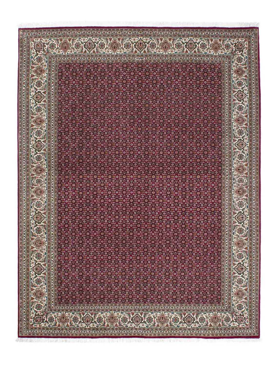 Perserteppich - Täbriz 202 x 151 cm - dunkelrot