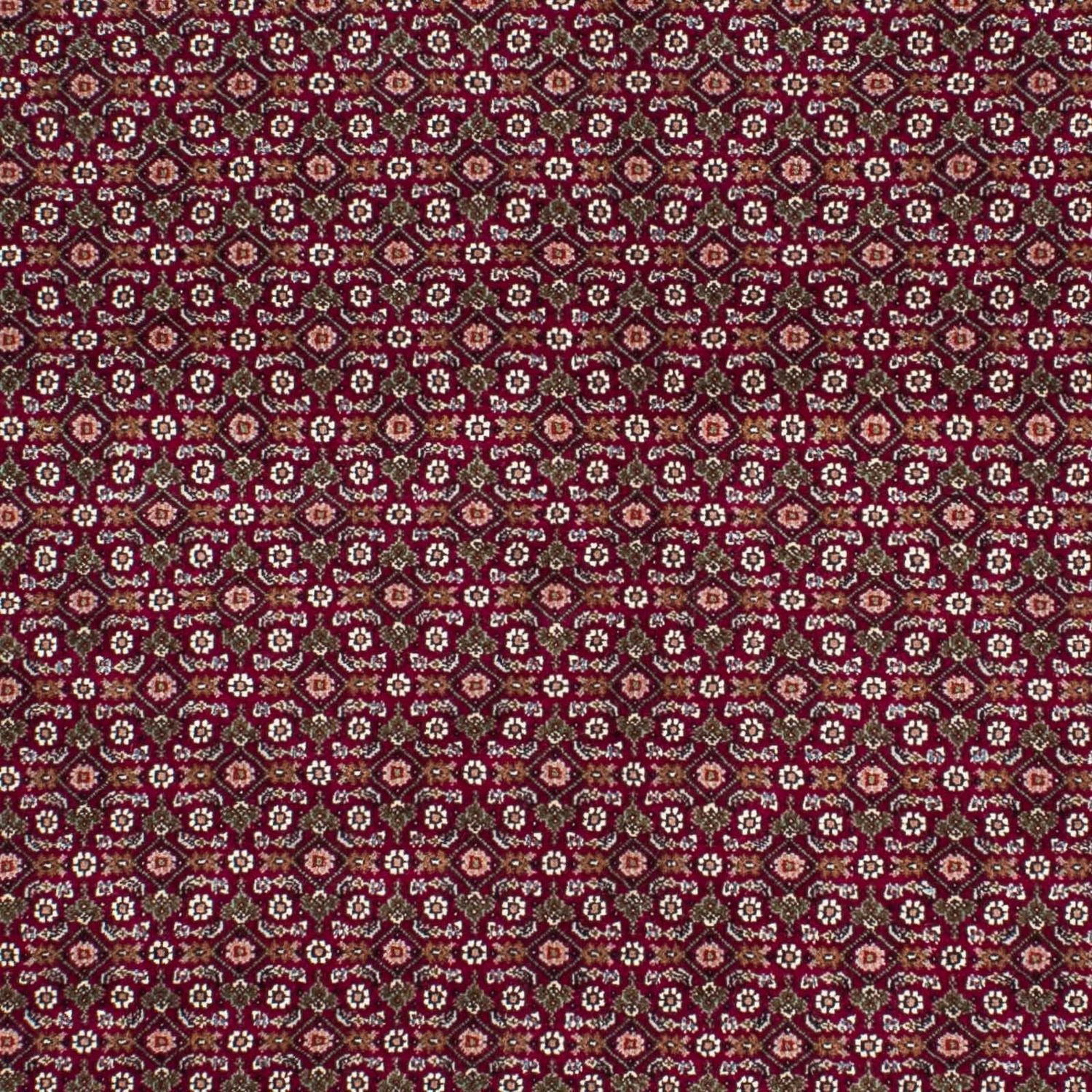 Perserteppich - Täbriz 202 x 151 cm - dunkelrot