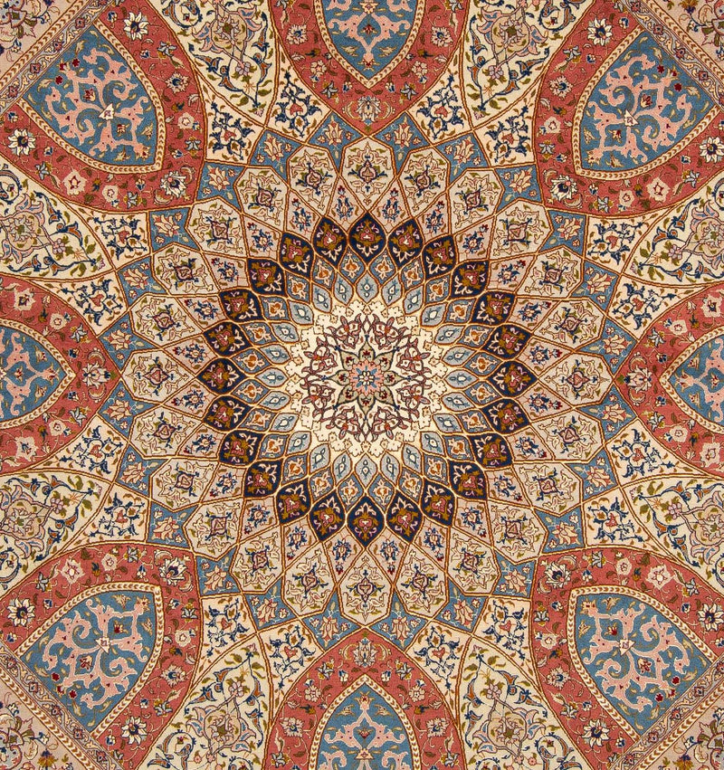 Perserteppich - Täbriz - Royal 254 x 248 cm Teppich Quadratisch