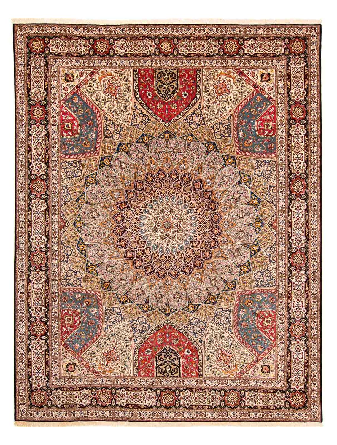 Perserteppich - Täbriz - Royal 405 x 303 cm Teppich Wohnzimmer