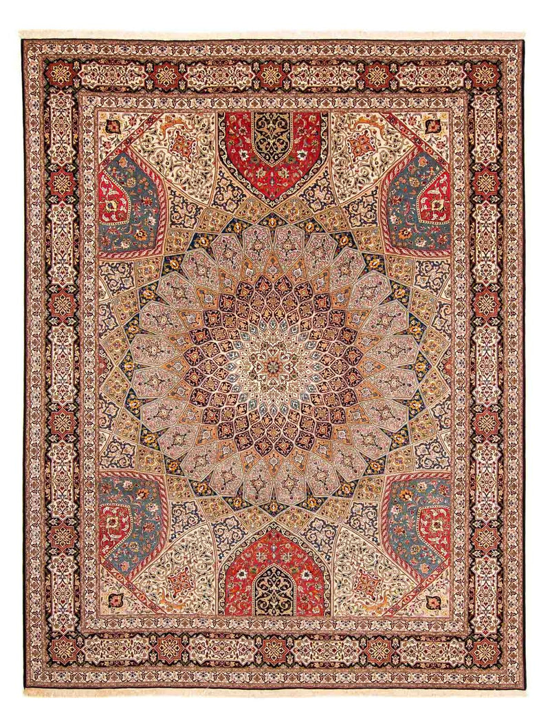 Perserteppich - Täbriz - Royal 405 x 303 cm Teppich Wohnzimmer