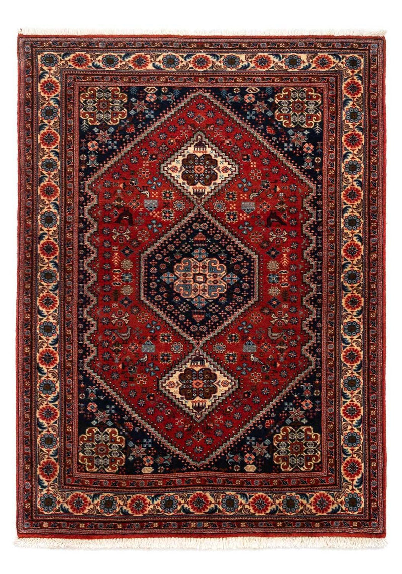 Perserteppich - Nomadic 147 x 100 cm - dunkelrot