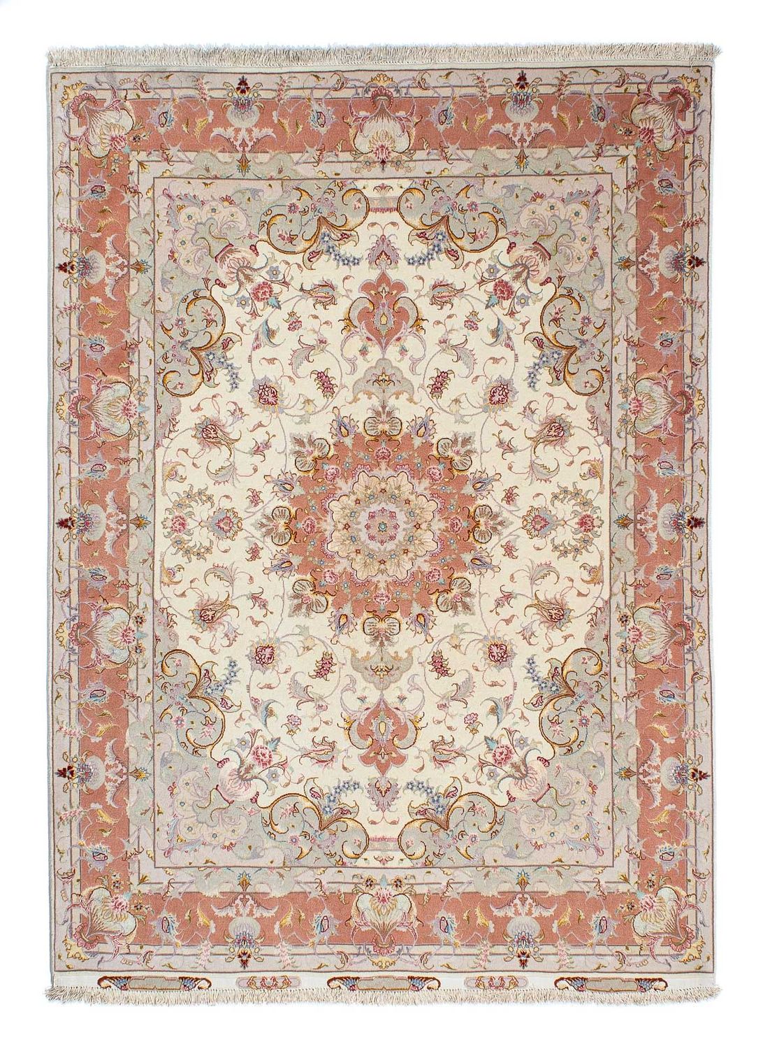 Perserteppich - Täbriz - Royal 205 x 152 cm Teppichbrücke