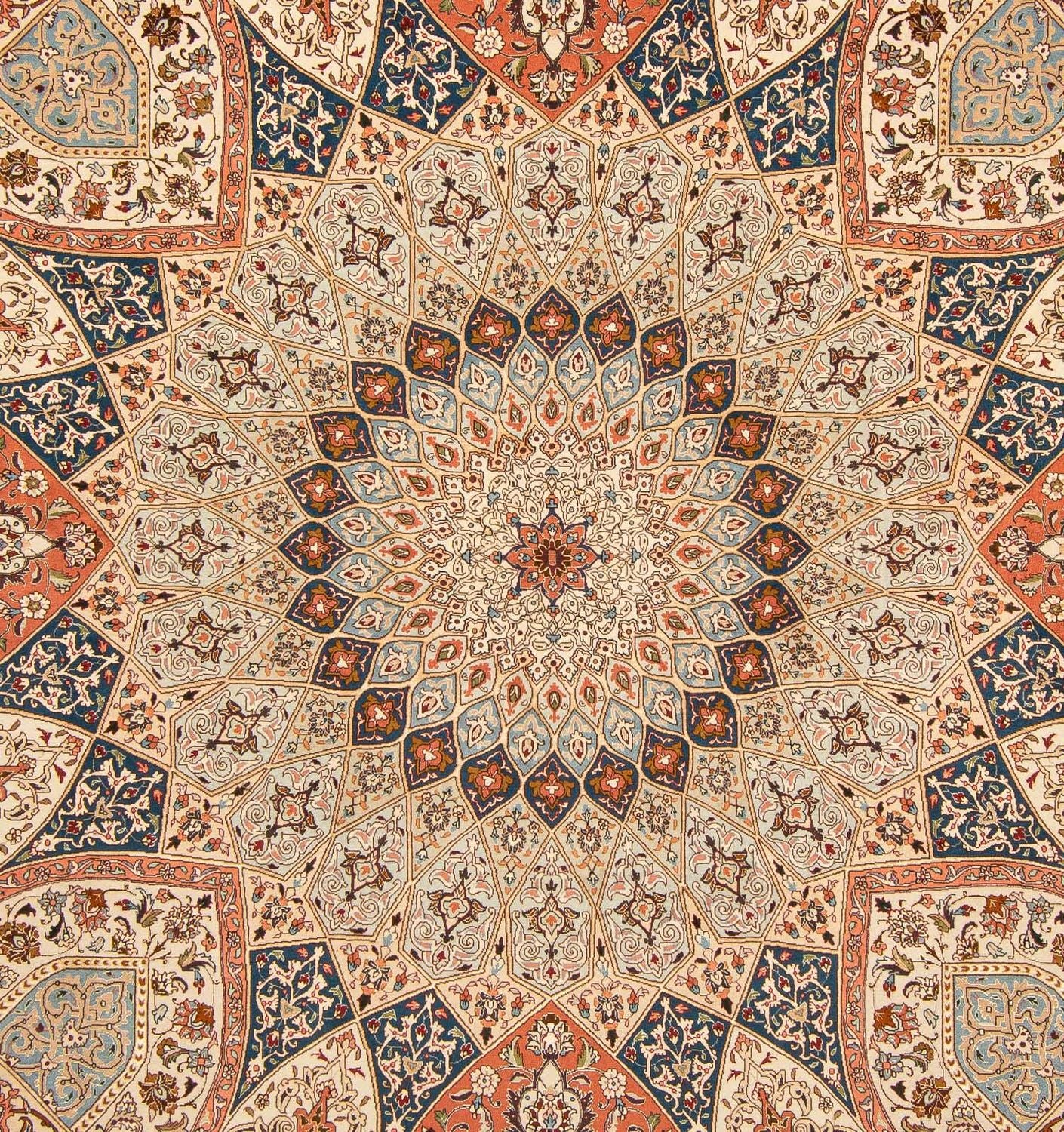 Perserteppich - Täbriz - Royal 264 x 253 cm Teppich Quadratisch