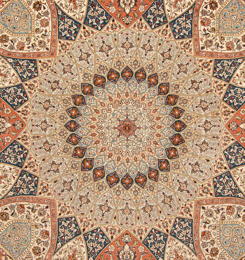 Perserteppich - Täbriz - Royal 264 x 253 cm Teppich Quadratisch