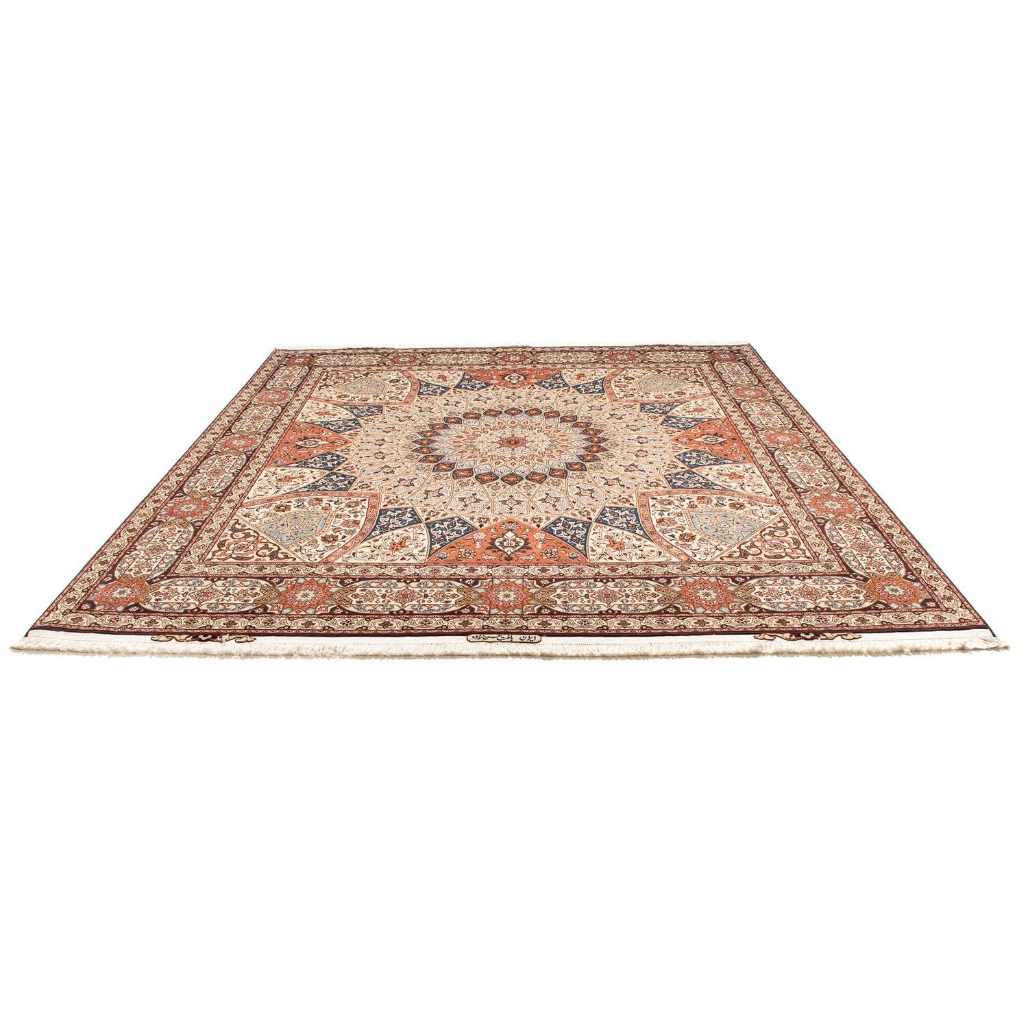 Perserteppich - Täbriz - Royal 264 x 253 cm Teppich Quadratisch