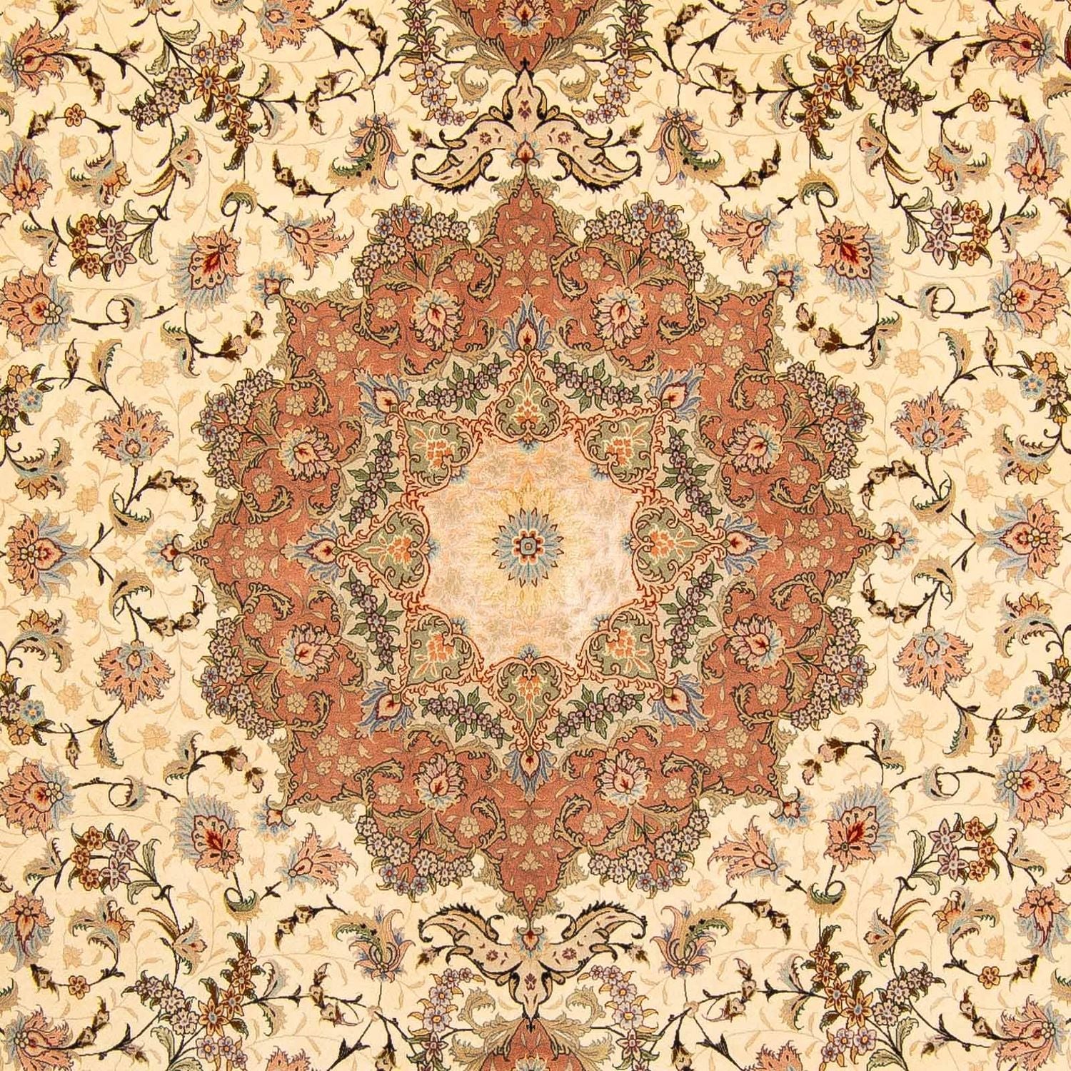 Perserteppich - Täbriz - Royal 413 x 297 cm Wohnzimmer Teppich