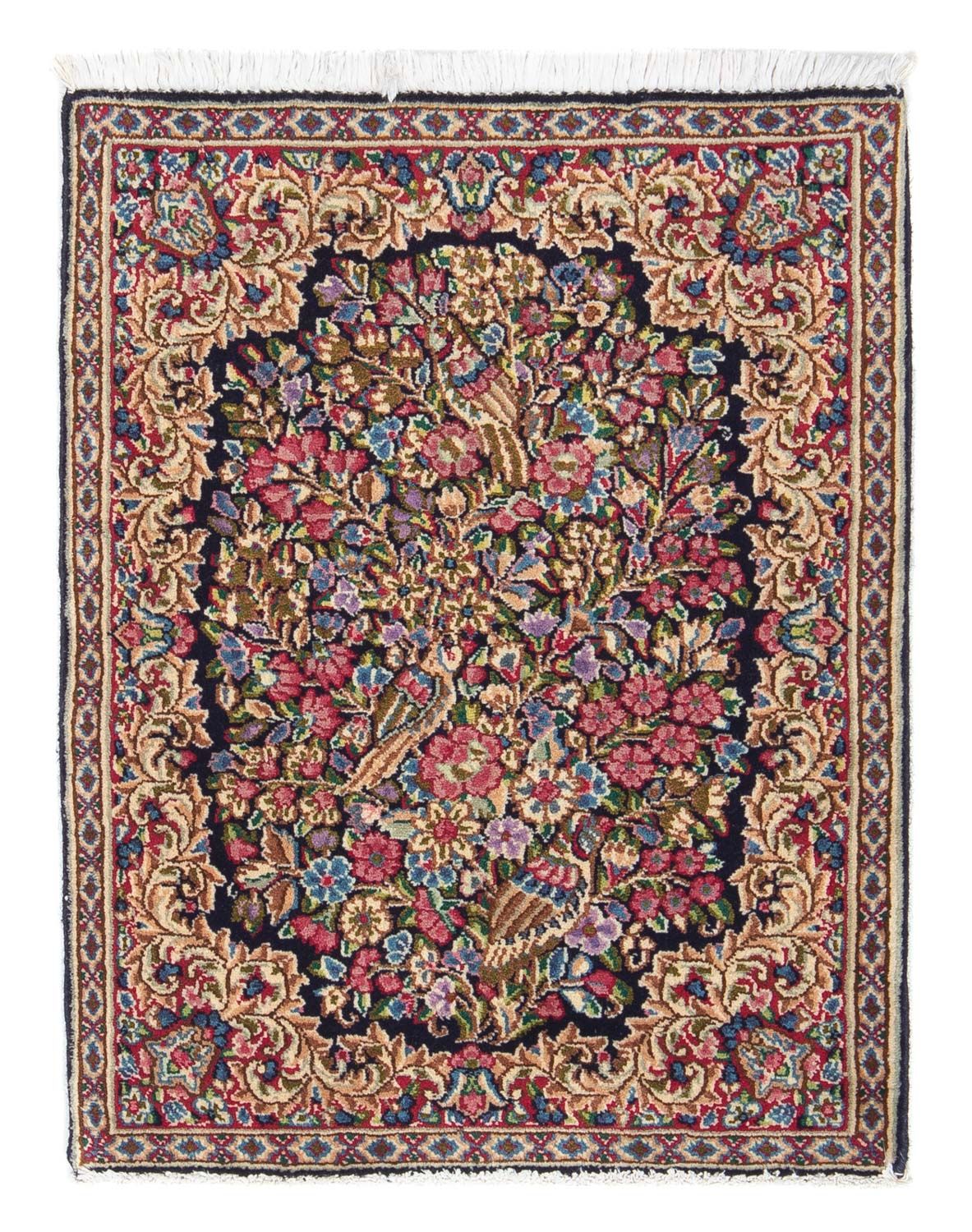 Perserteppich - Royal 71 x 53 cm - dunkelblau