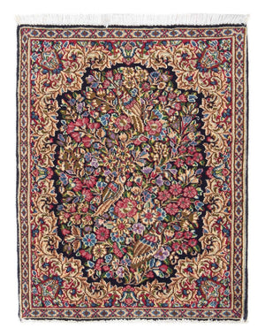 Perserteppich - Royal 71 x 53 cm - dunkelblau