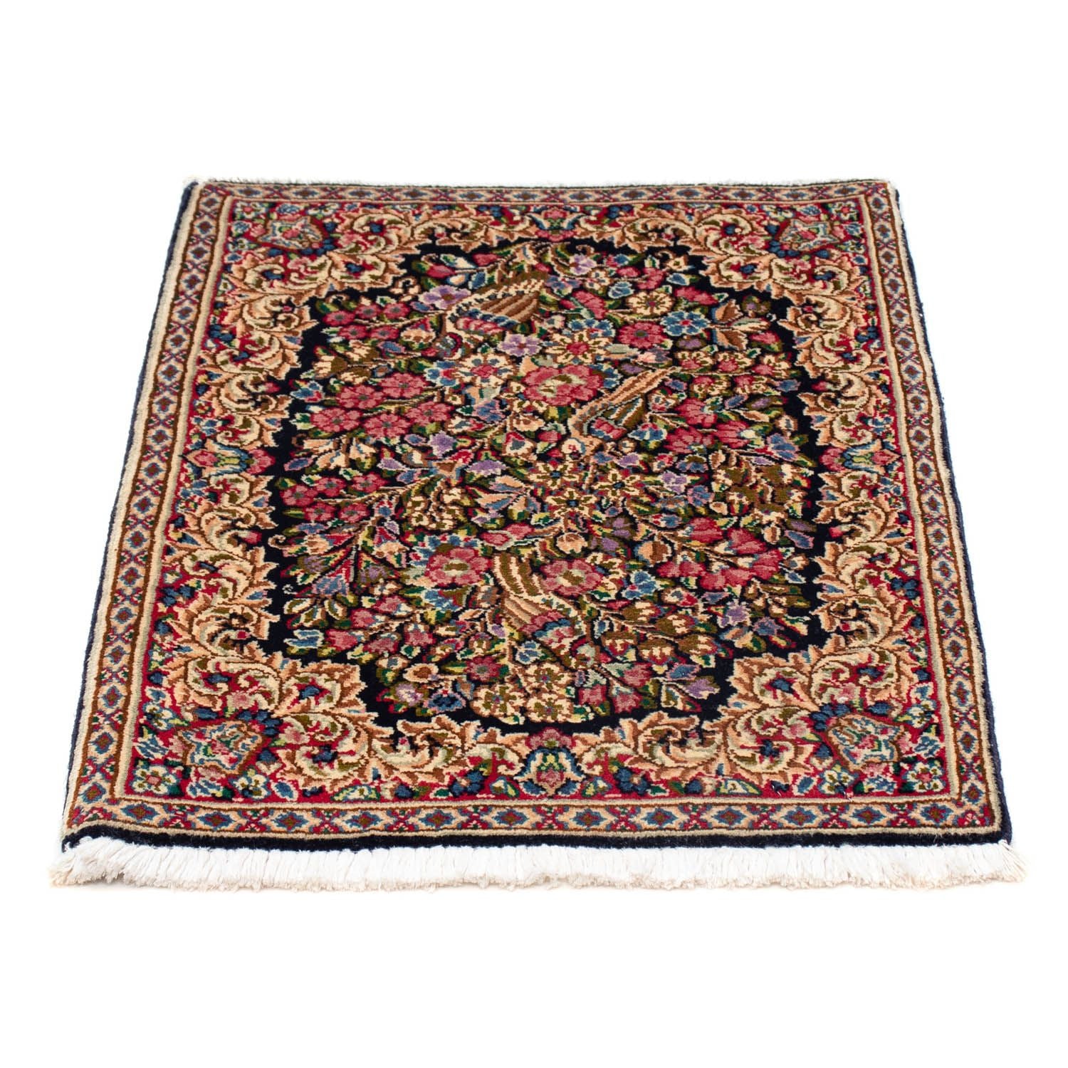 Perserteppich - Royal 71 x 53 cm - dunkelblau