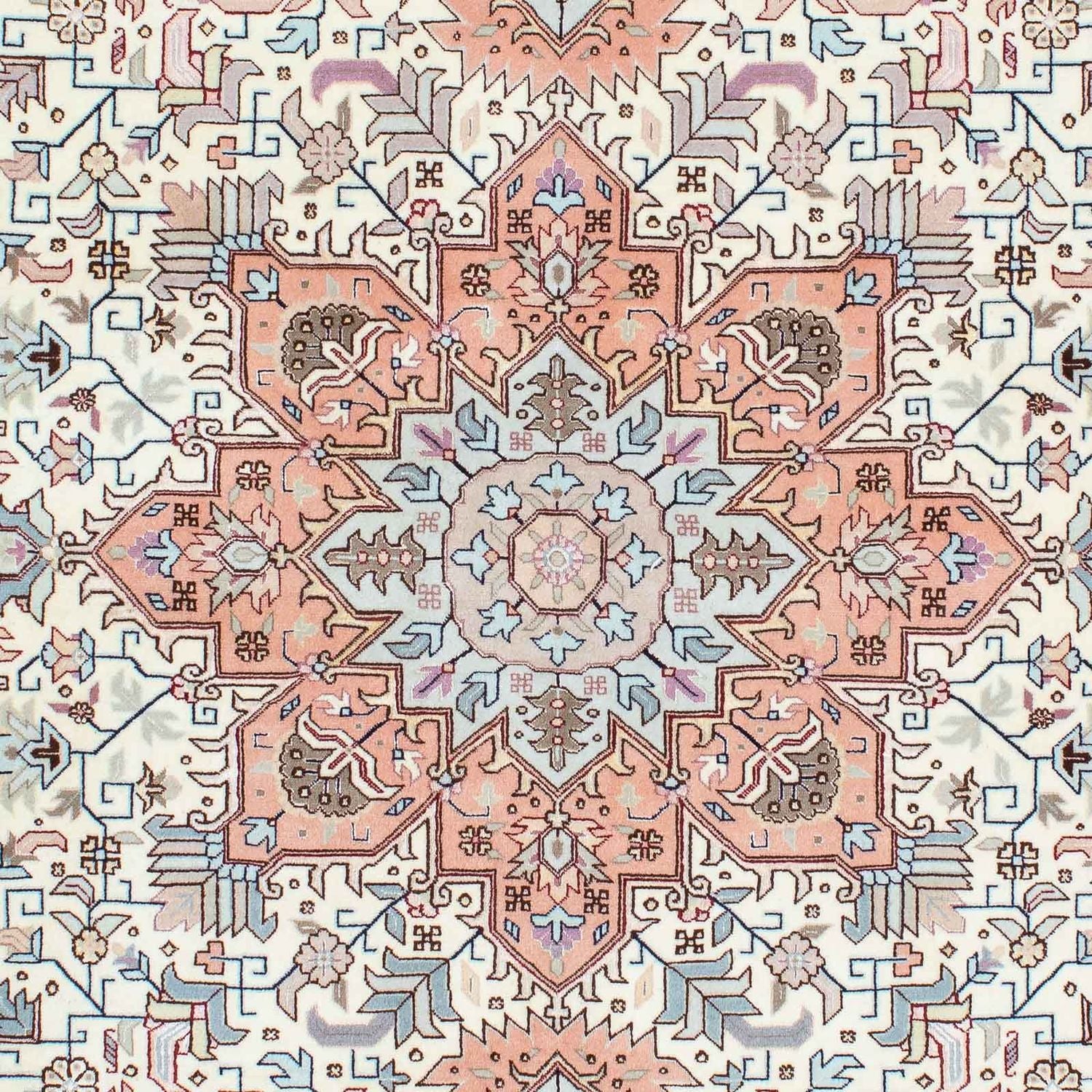 Perserteppich - Täbriz - Royal 202 x 150 cm Teppichbrücke