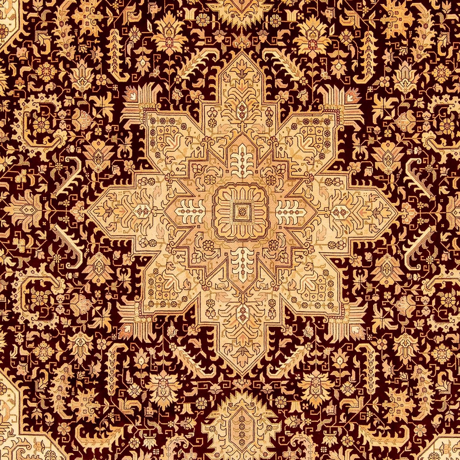 Perserteppich - Täbriz - Royal 346 x 245 cm Wohnzimmer Teppich