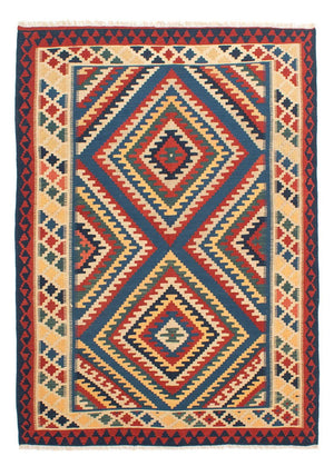 Kelim Teppich - Oriental 217 x 153 cm - mehrfarbig