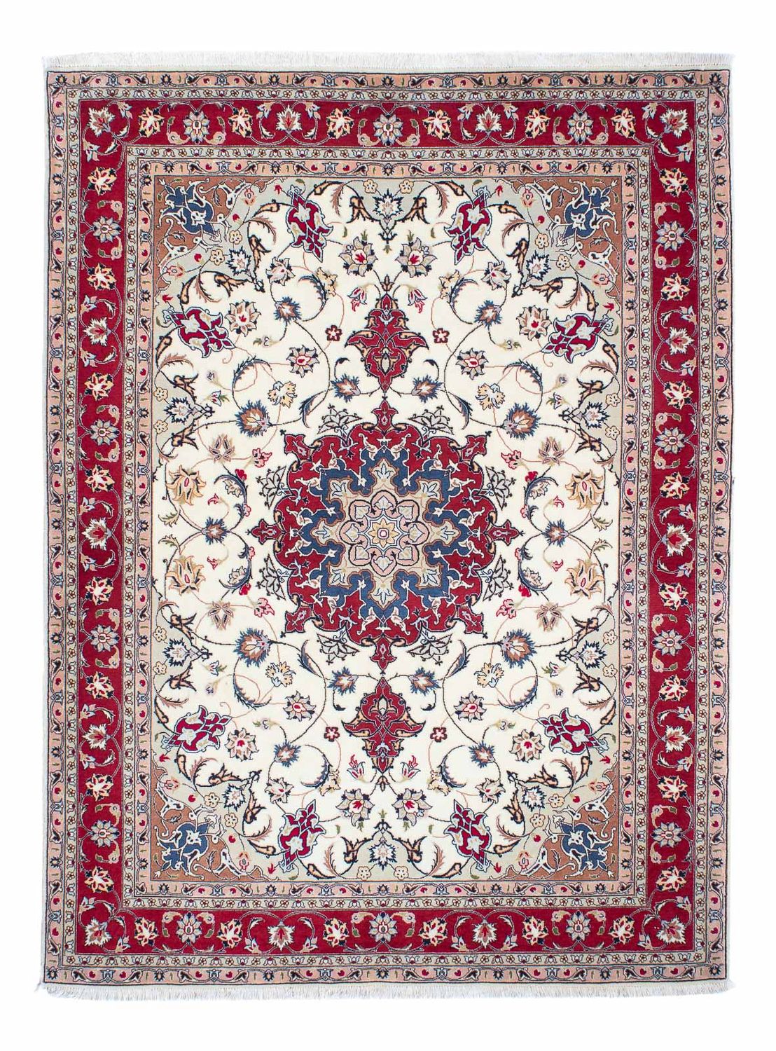 Perserteppich - Täbriz - Royal 203 x 151 cm Teppichbrücke