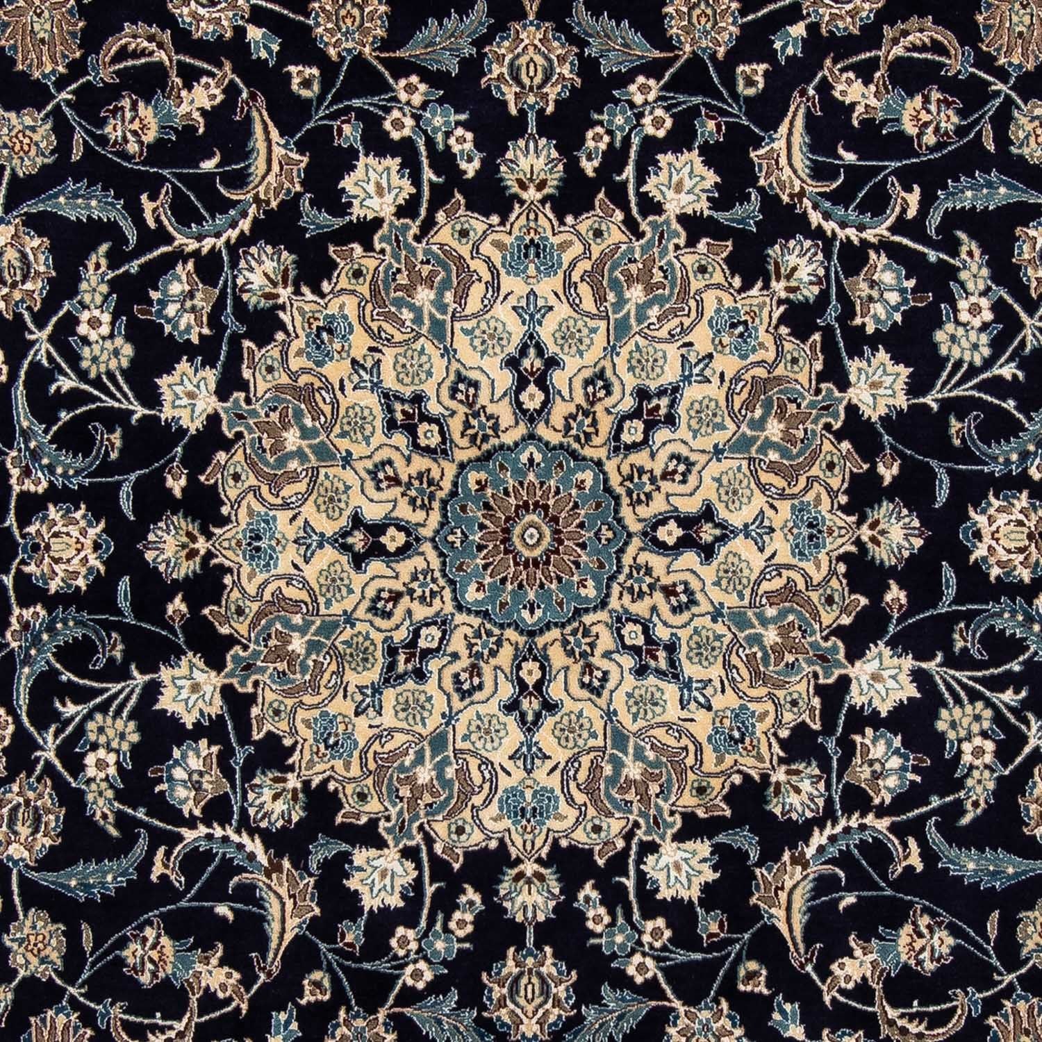 Perserteppich - Nain - Royal 286 x 198 cm - schwarz