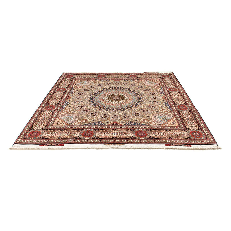 Perserteppich - Täbriz - Royal 206 x 204 cm Quadratischer Teppich