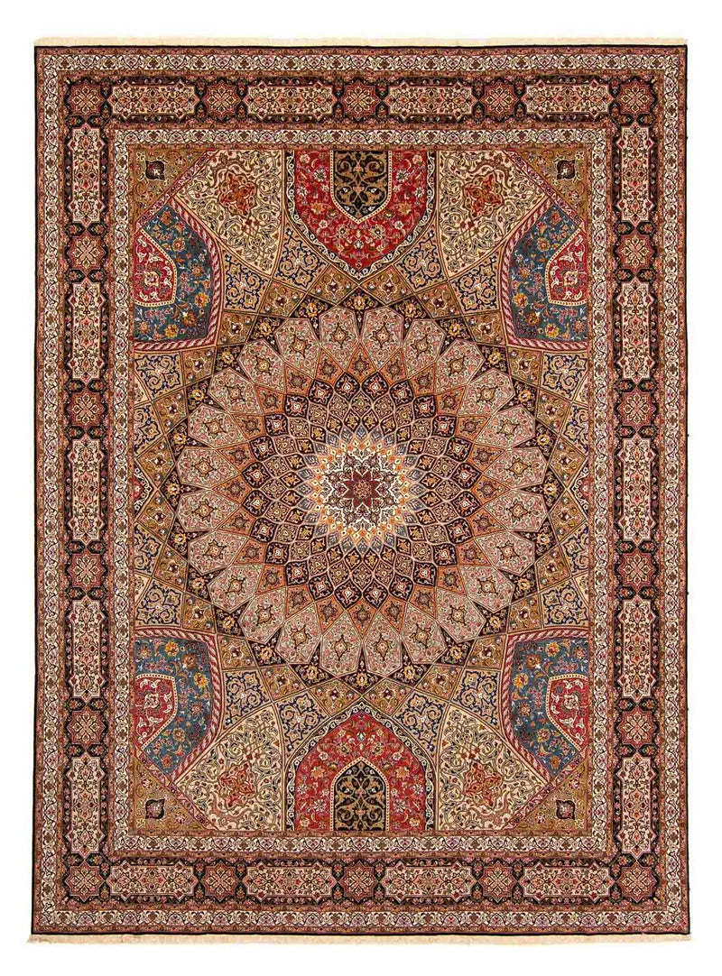 Perserteppich - Täbriz - Royal 403 x 300 cm Wohnzimmer Teppich