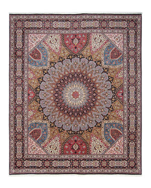 Perserteppich - Täbriz - Royal 303 x 256 cm Wohnzimmer Teppich
