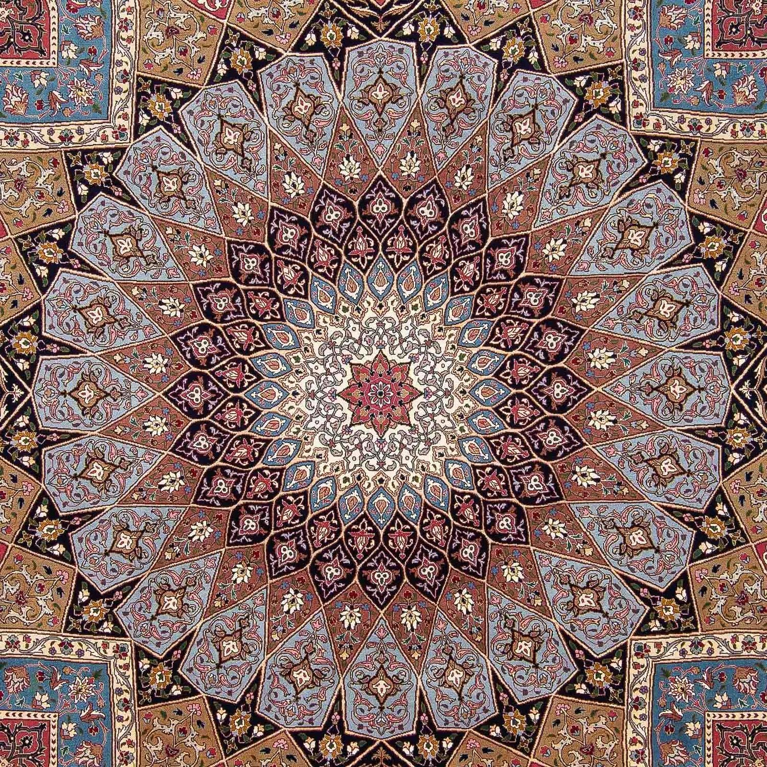 Perserteppich - Täbriz - Royal 303 x 256 cm Wohnzimmer Teppich