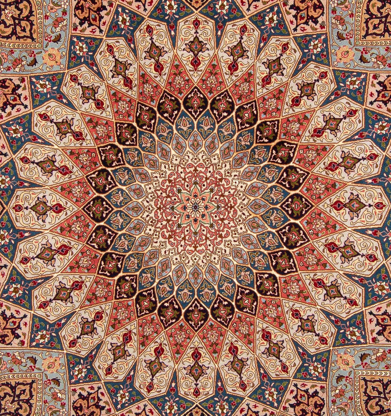 Perserteppich - Täbriz - Royal 255 x 204 cm Teppich Wohnzimmer