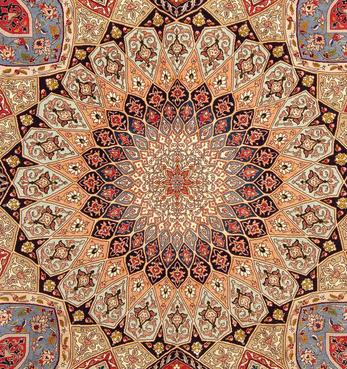 Perserteppich - Täbriz - Royal 250 x 204 cm Teppich Wohnzimmer