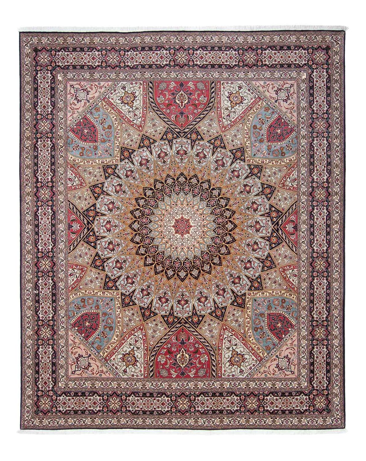 Perserteppich - Täbriz - Royal 303 x 254 cm Teppich Wohnzimmer